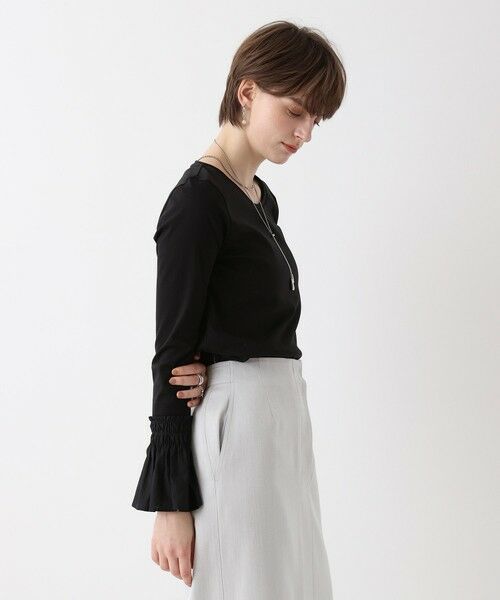 allureville / アルアバイル カットソー | 刺繍プリーツカフスプルオーバー | 詳細13