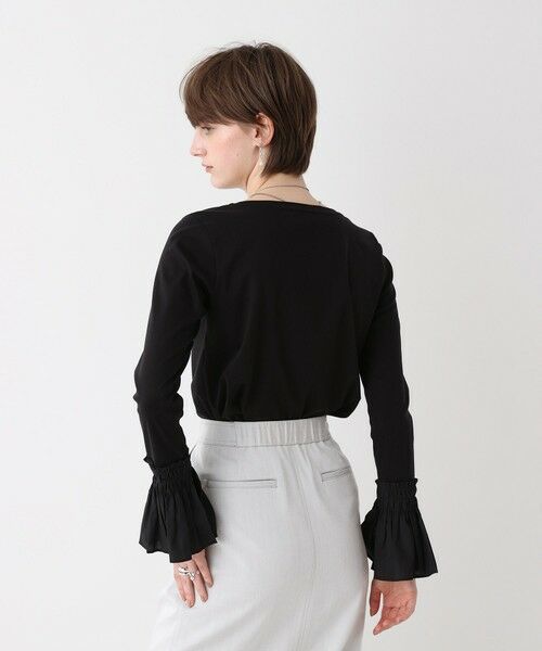 allureville / アルアバイル カットソー | 刺繍プリーツカフスプルオーバー | 詳細14