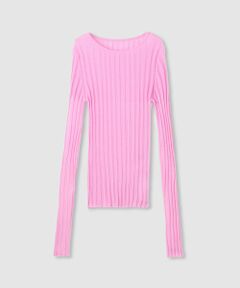 allureville / アルアバイル ニット・セーター | シアーリブプルオーバー