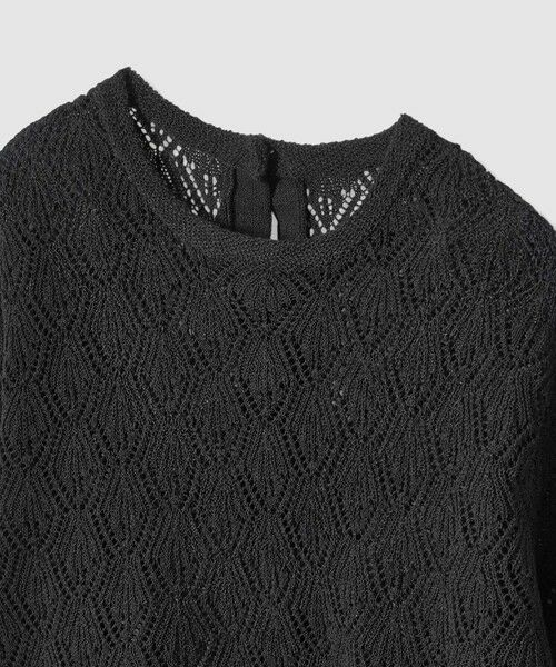 allureville / アルアバイル ニット・セーター | レースニットプルオーバー | 詳細11