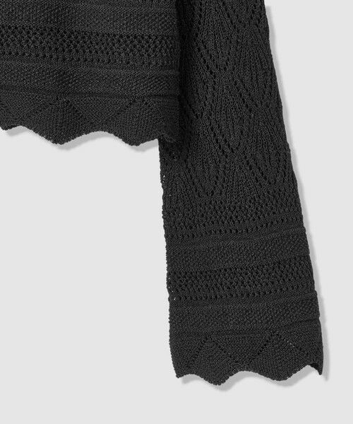 allureville / アルアバイル ニット・セーター | レースニットプルオーバー | 詳細12