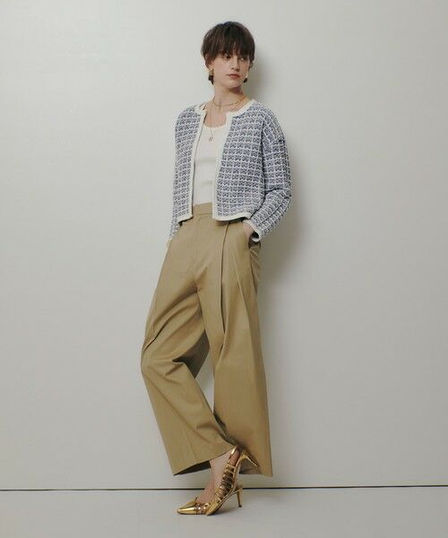 allureville / アルアバイル カーディガン・ボレロ | リバーシブルツィードカーディガン | 詳細13
