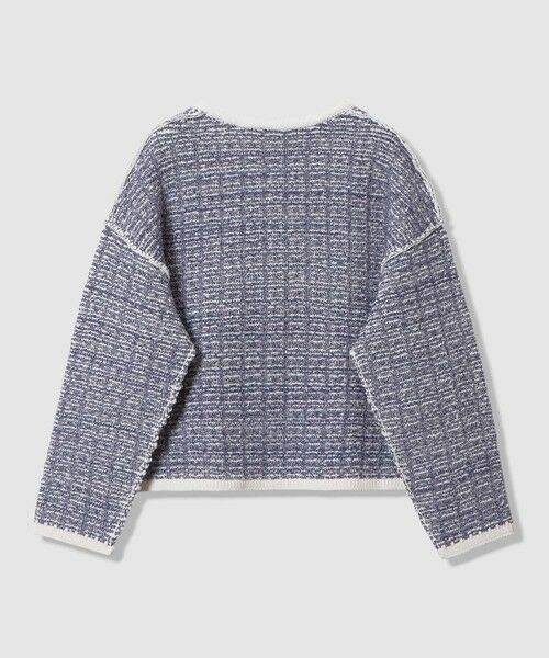 allureville / アルアバイル カーディガン・ボレロ | リバーシブルツィードカーディガン | 詳細15