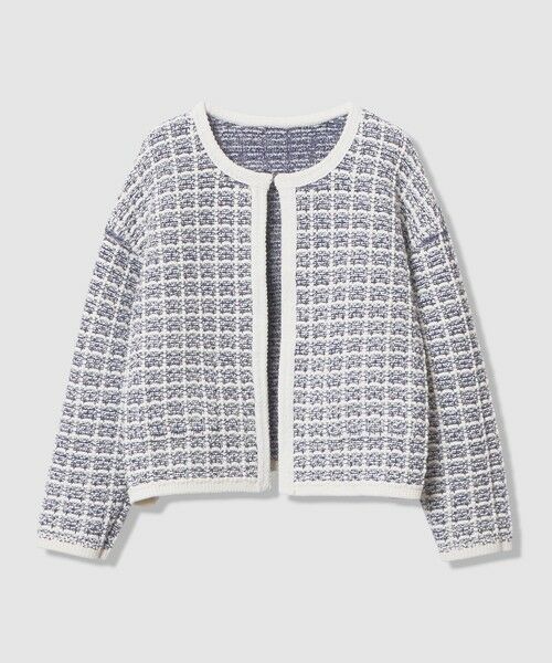 allureville / アルアバイル カーディガン・ボレロ | リバーシブルツィードカーディガン | 詳細16