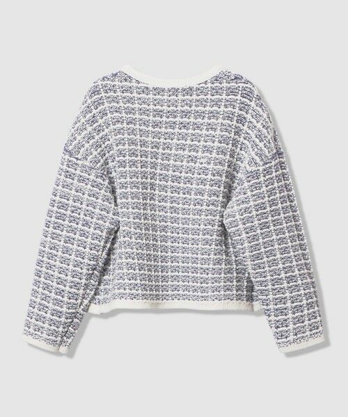 allureville / アルアバイル カーディガン・ボレロ | リバーシブルツィードカーディガン | 詳細17