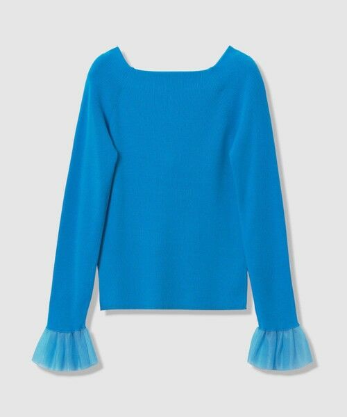 allureville / アルアバイル ニット・セーター | ２ＷＡＹネックフリルカフプルオーバー | 詳細10