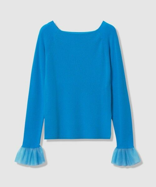 allureville / アルアバイル ニット・セーター | ２ＷＡＹネックフリルカフプルオーバー | 詳細9