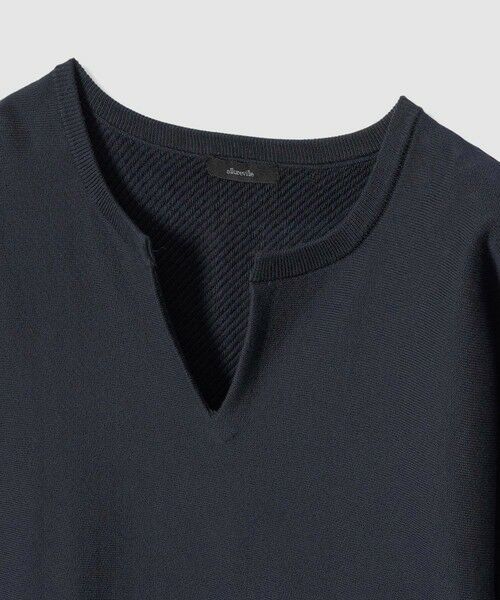 allureville / アルアバイル ニット・セーター | コットンインレードルマンスリーブプルオーバー | 詳細12