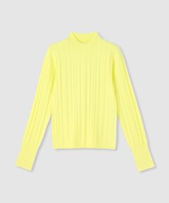 allureville / アルアバイル ニット・セーター | ストライプモックネックレス プルオーバー