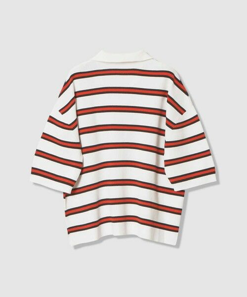 allureville / アルアバイル ニット・セーター | ボーダーポロ プルオーバー | 詳細8