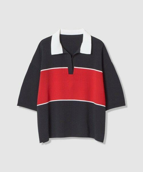 allureville / アルアバイル ニット・セーター | ボーダーポロ プルオーバー | 詳細17
