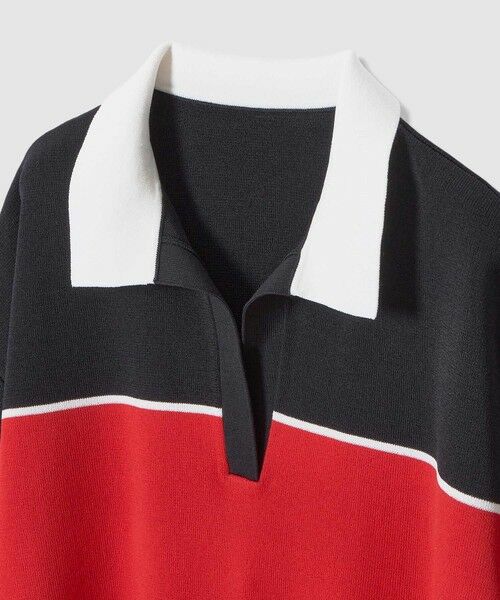 allureville / アルアバイル ニット・セーター | ボーダーポロ プルオーバー | 詳細19