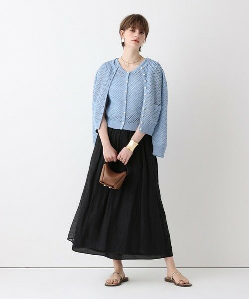 allureville / アルアバイル ニット・セーター | 透かし編みジレプルオーバー | 詳細12