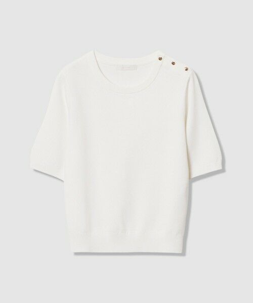 allureville / アルアバイル ニット・セーター | ソウバリ肩釦クループルオーバー | 詳細7