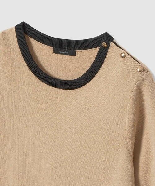 allureville / アルアバイル ニット・セーター | ソウバリ肩釦クループルオーバー | 詳細12
