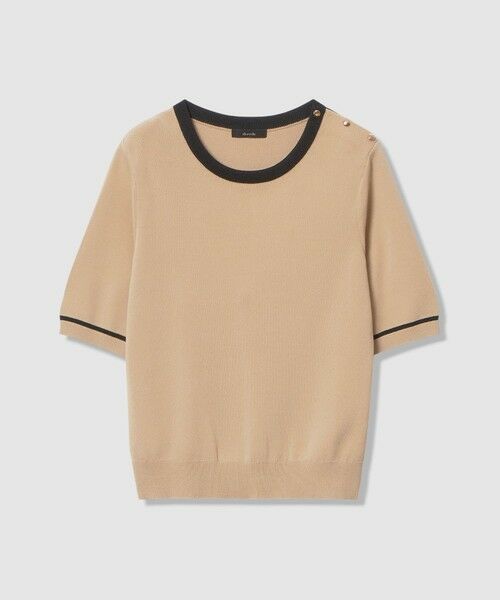 allureville / アルアバイル ニット・セーター | ソウバリ肩釦クループルオーバー（ベージュ系 (19)）