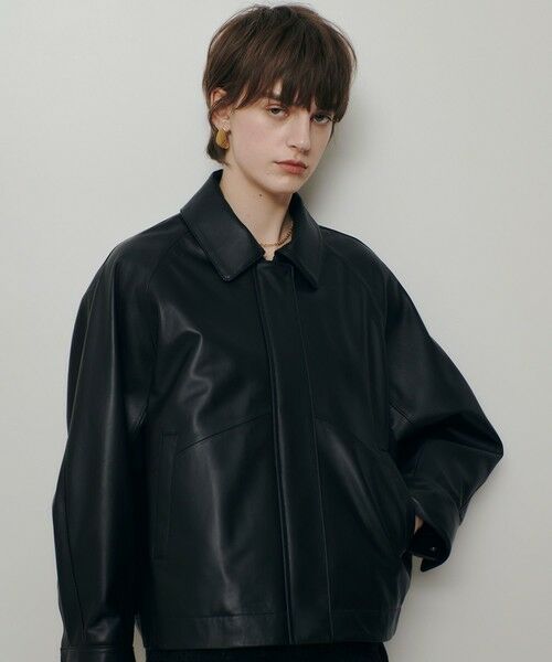 allureville / アルアバイル ブルゾン | レザーブルゾン | 詳細1