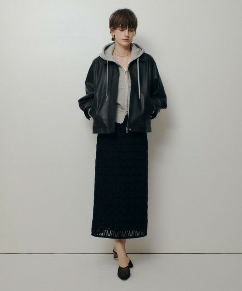 allureville / アルアバイル ブルゾン | レザーブルゾン | 詳細5