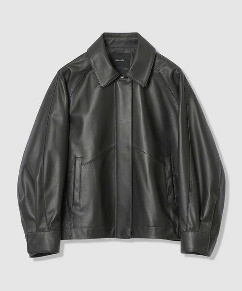 allureville / アルアバイル ブルゾン | レザーブルゾン | 詳細6