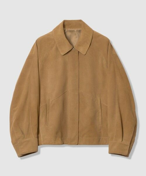 allureville / アルアバイル ブルゾン | スウェードブルゾン（キャメル (84)）
