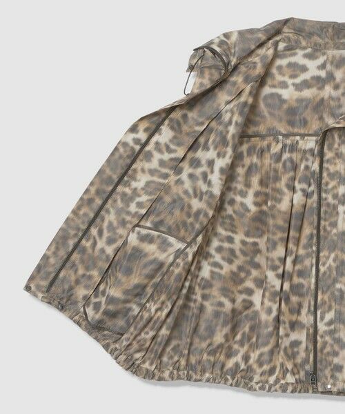 allureville / アルアバイル ブルゾン | レオパプリントスタンドカラーブルゾン | 詳細14