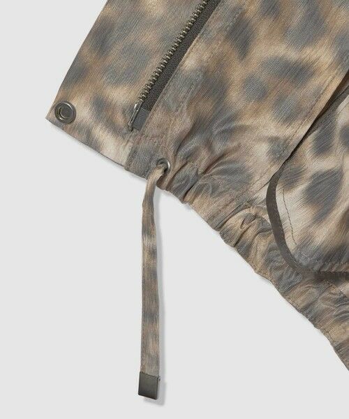 allureville / アルアバイル ブルゾン | レオパプリントスタンドカラーブルゾン | 詳細15