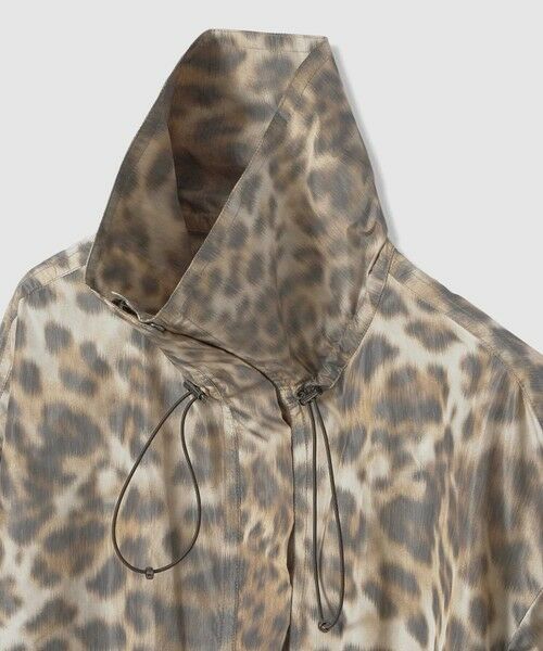 allureville / アルアバイル ブルゾン | レオパプリントスタンドカラーブルゾン | 詳細9