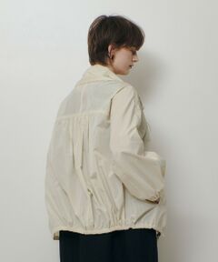 allureville / アルアバイル ブルゾン | メモリータフタスタンドカラーブルゾン