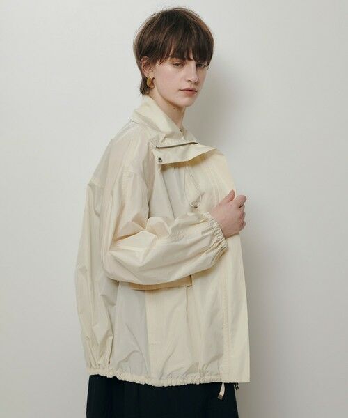 allureville / アルアバイル ブルゾン | メモリータフタスタンドカラーブルゾン | 詳細4
