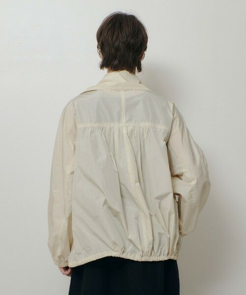 allureville / アルアバイル ブルゾン | メモリータフタスタンドカラーブルゾン | 詳細5