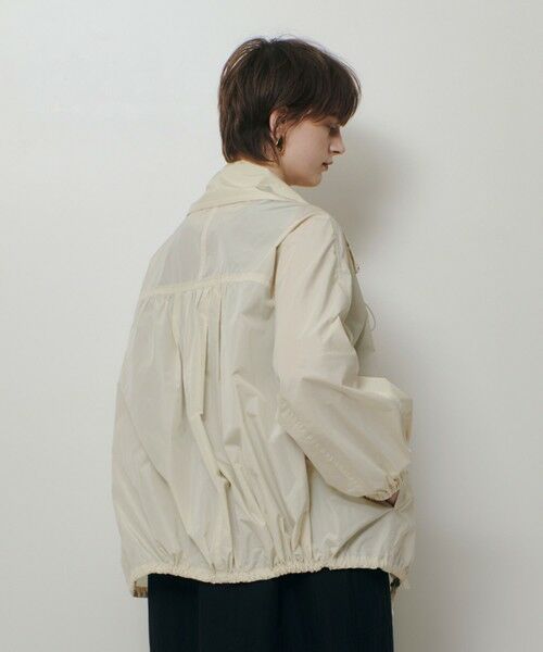 allureville / アルアバイル ブルゾン | メモリータフタスタンドカラーブルゾン（オフホワイト (02)）