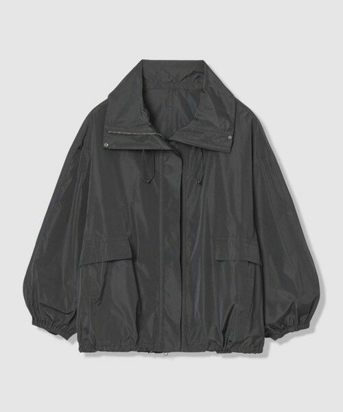 allureville / アルアバイル ブルゾン | メモリータフタスタンドカラーブルゾン（ブラック (95)）