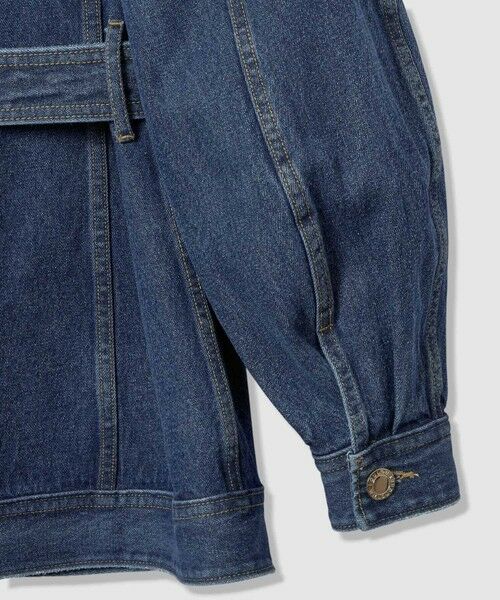 allureville / アルアバイル Gジャン・デニムジャケット | 【LOULOU WILLOUGHBY】カーブスリーブデニムジャケット | 詳細12