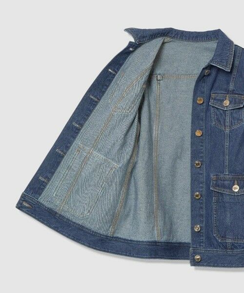 allureville / アルアバイル Gジャン・デニムジャケット | 【LOULOU WILLOUGHBY】カーブスリーブデニムジャケット | 詳細15