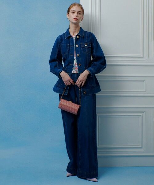 allureville / アルアバイル Gジャン・デニムジャケット | 【LOULOU WILLOUGHBY】カーブスリーブデニムジャケット | 詳細5