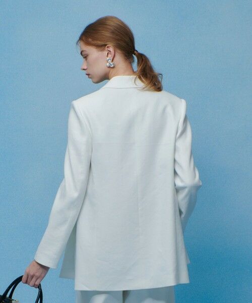allureville / アルアバイル テーラードジャケット | 【LOULOU WILLOUGHBY】ＮＡＬＹＡリネンストレッチベルトジャケット | 詳細3