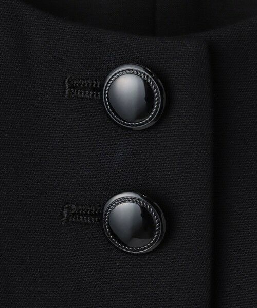 allureville / アルアバイル ノーカラージャケット | 【LOULOU WILLOUGHBY】コットンダブルクロスジャケット | 詳細14