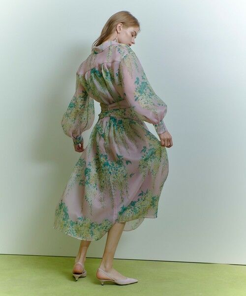 allureville / アルアバイル ミニ・ひざ丈スカート | 【LOULOU WILLOUGHBY】RATTIオーガンフラワースカート | 詳細6