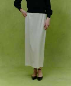 allureville / アルアバイル ミニ・ひざ丈スカート | 【LOULOU WILLOUGHBY】ダブルクロスタイトスカート