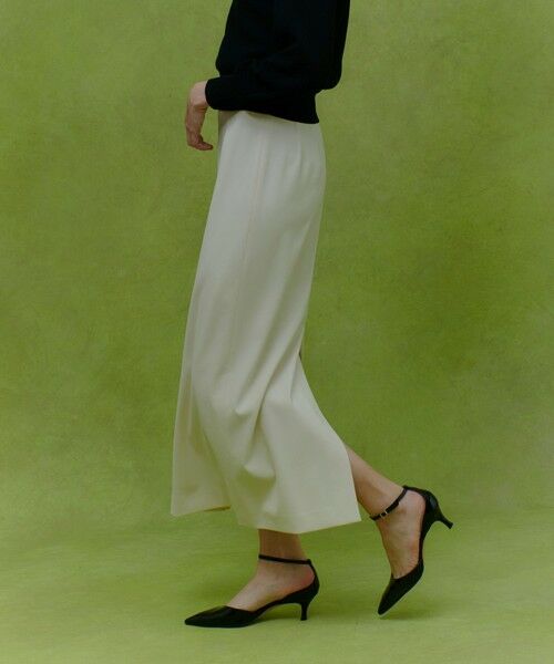 allureville / アルアバイル ミニ・ひざ丈スカート | 【LOULOU WILLOUGHBY】ダブルクロスタイトスカート | 詳細2