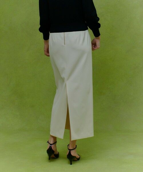 allureville / アルアバイル ミニ・ひざ丈スカート | 【LOULOU WILLOUGHBY】ダブルクロスタイトスカート | 詳細3