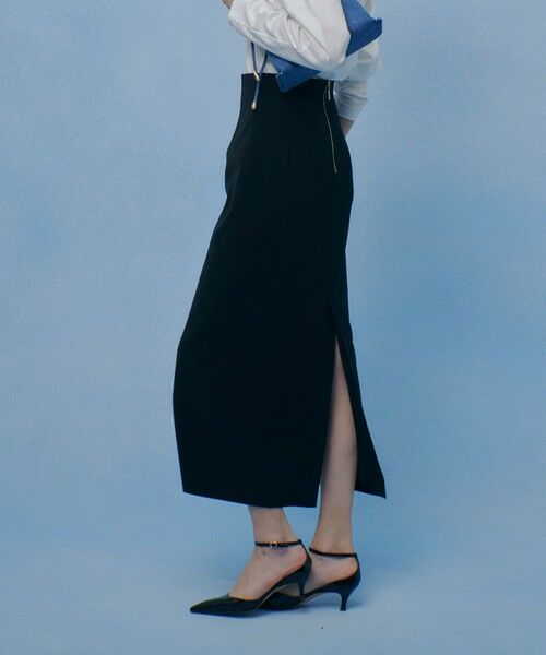 allureville / アルアバイル ミニ・ひざ丈スカート | 【LOULOU WILLOUGHBY】ダブルクロスタイトスカート | 詳細19