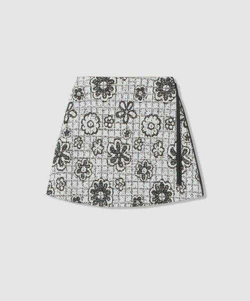 allureville / アルアバイル ミニ・ひざ丈スカート | 【LOULOU WILLOUGHBY】ＭＡＬＨＩＡツイードミニスカート | 詳細8