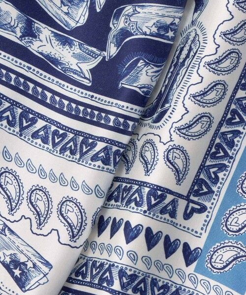 allureville / アルアバイル ミニ・ひざ丈スカート | 【LOULOU WILLOUGHBY】ウエスタンスカーフプリントフレアスカート | 詳細11