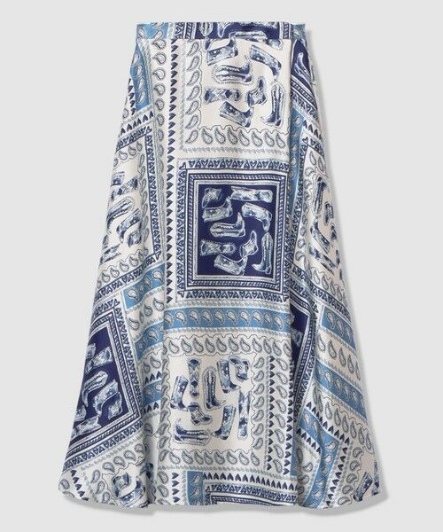 allureville / アルアバイル ミニ・ひざ丈スカート | 【LOULOU WILLOUGHBY】ウエスタンスカーフプリントフレアスカート | 詳細6