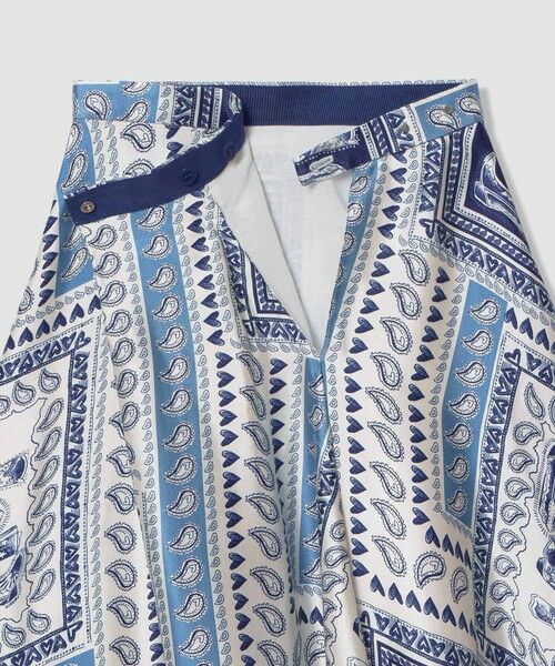 allureville / アルアバイル ミニ・ひざ丈スカート | 【LOULOU WILLOUGHBY】ウエスタンスカーフプリントフレアスカート | 詳細9