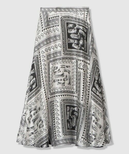 allureville / アルアバイル ミニ・ひざ丈スカート | 【LOULOU WILLOUGHBY】ウエスタンスカーフプリントフレアスカート | 詳細5