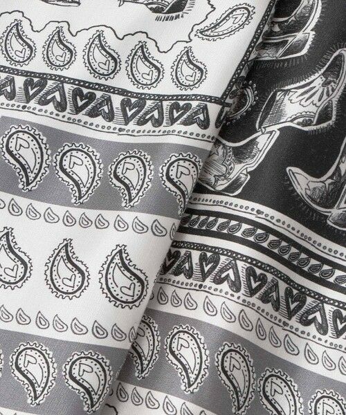 allureville / アルアバイル ミニ・ひざ丈スカート | 【LOULOU WILLOUGHBY】ウエスタンスカーフプリントフレアスカート | 詳細6