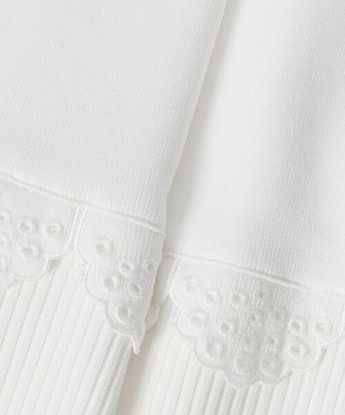 allureville / アルアバイル ミニ・ひざ丈スカート | 【LOULOU WILLOUGHBY】パンチングスカラスカート | 詳細8