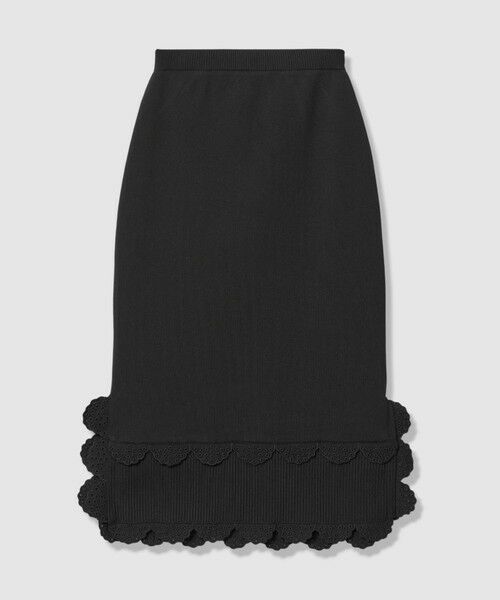 allureville / アルアバイル ミニ・ひざ丈スカート | 【LOULOU WILLOUGHBY】パンチングスカラスカート | 詳細14